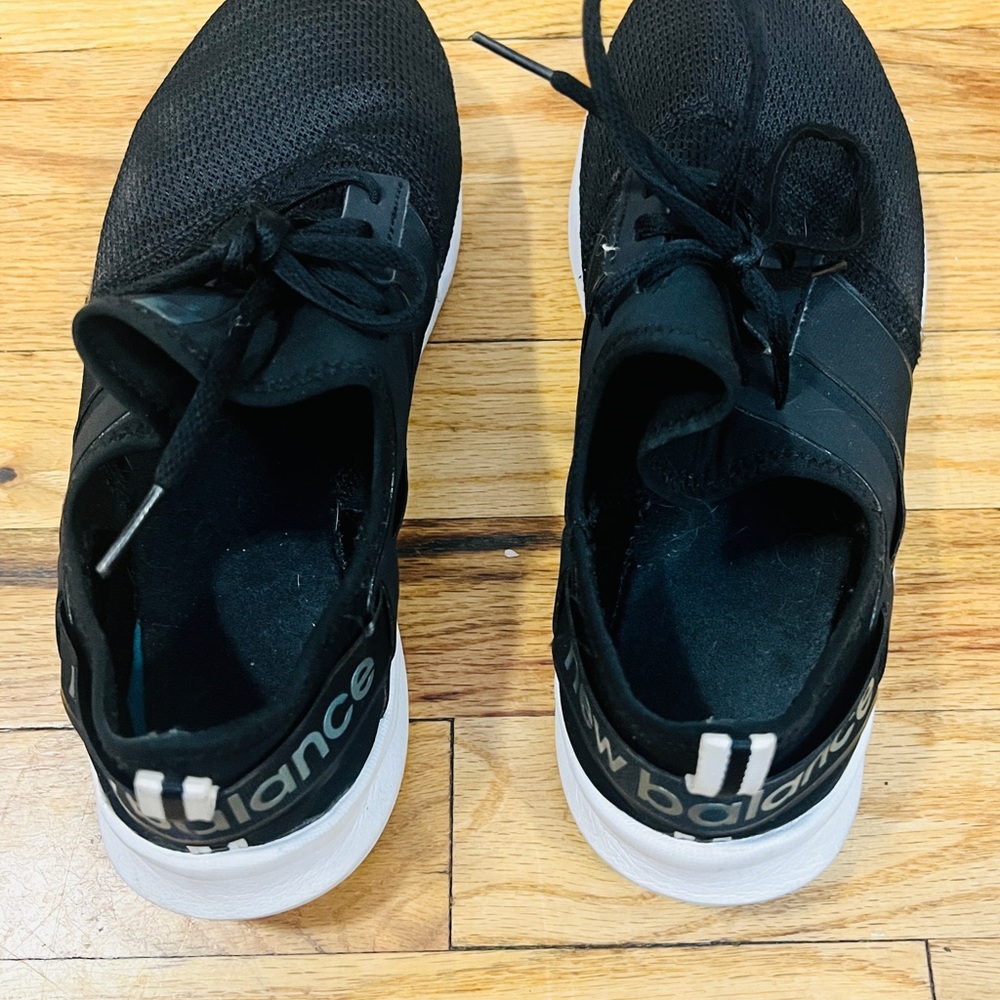 New Balance Black Mesh Sneakers
